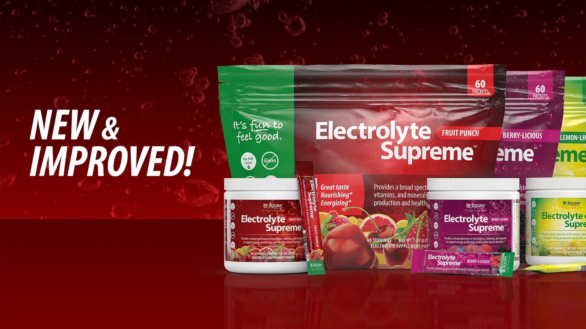 NEW and IMPROVED Jigsaw Electrolyte Supreme