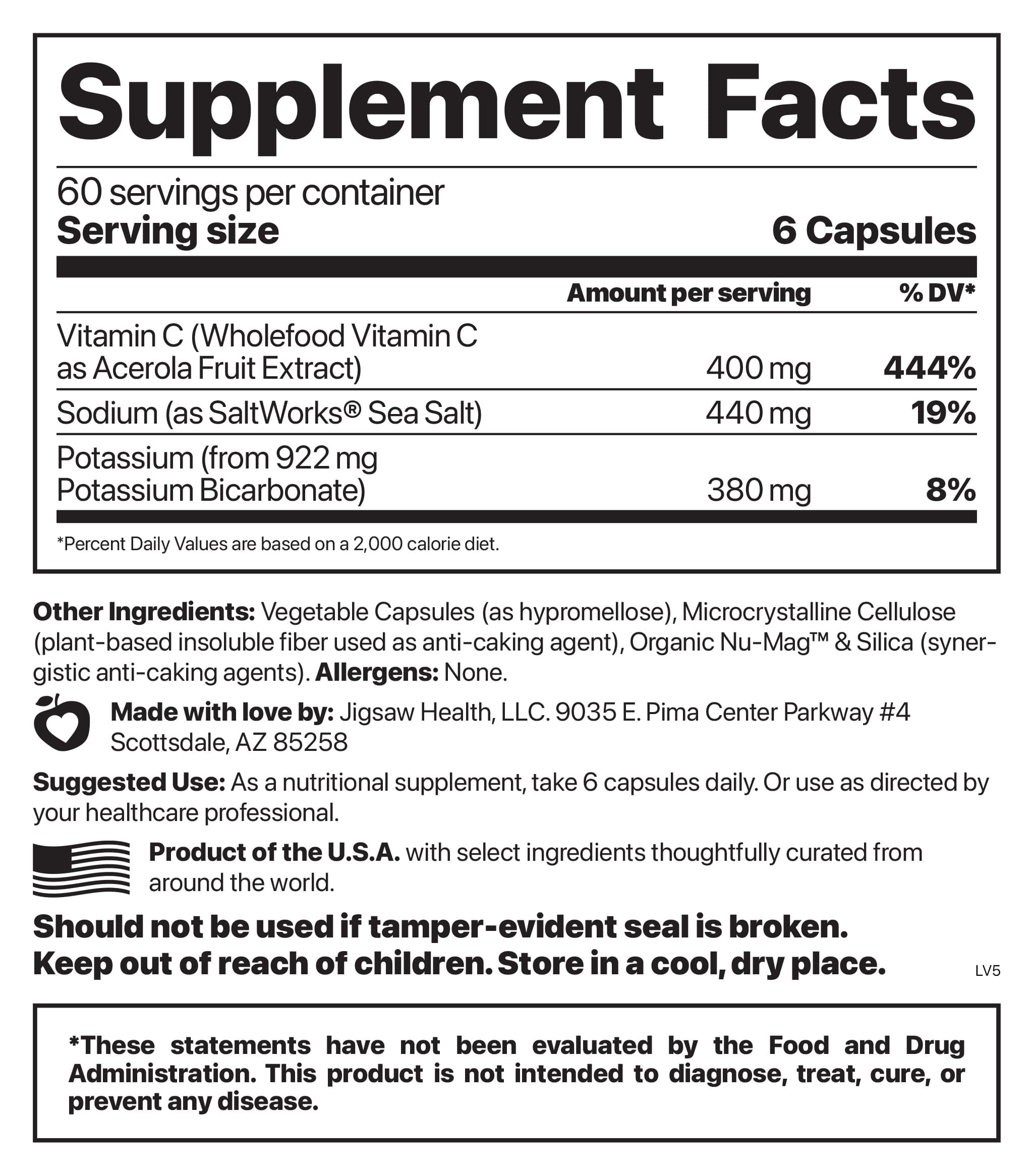 Supplement Facts Image