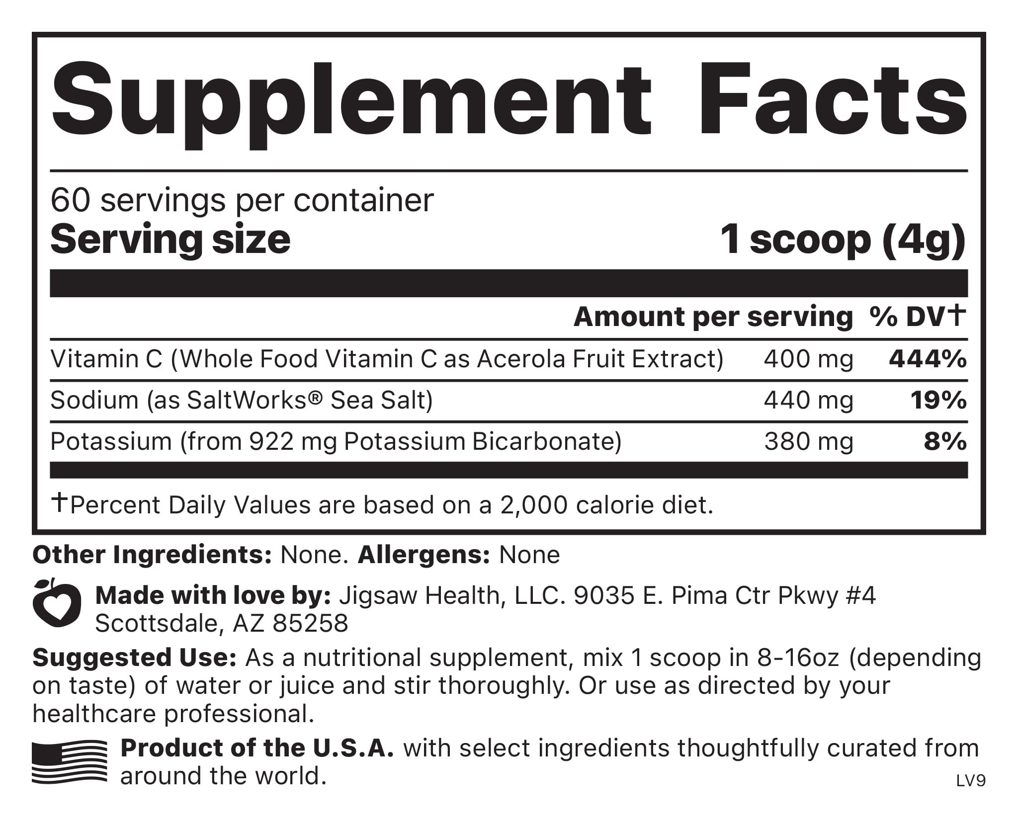 Supplement Facts Image