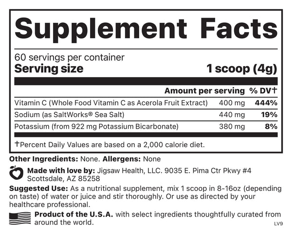 Supplement Facts image