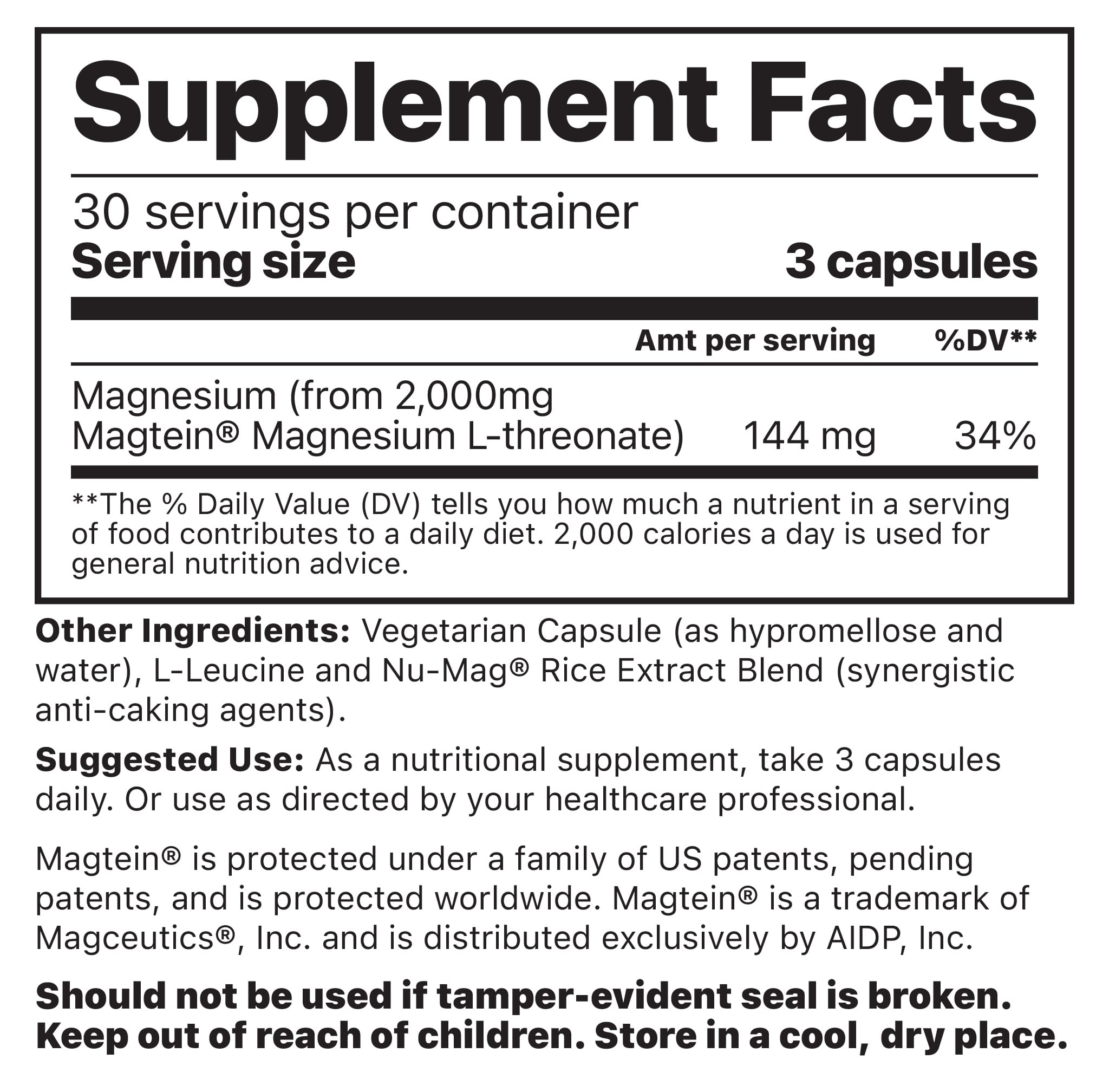 Supplement Facts Image