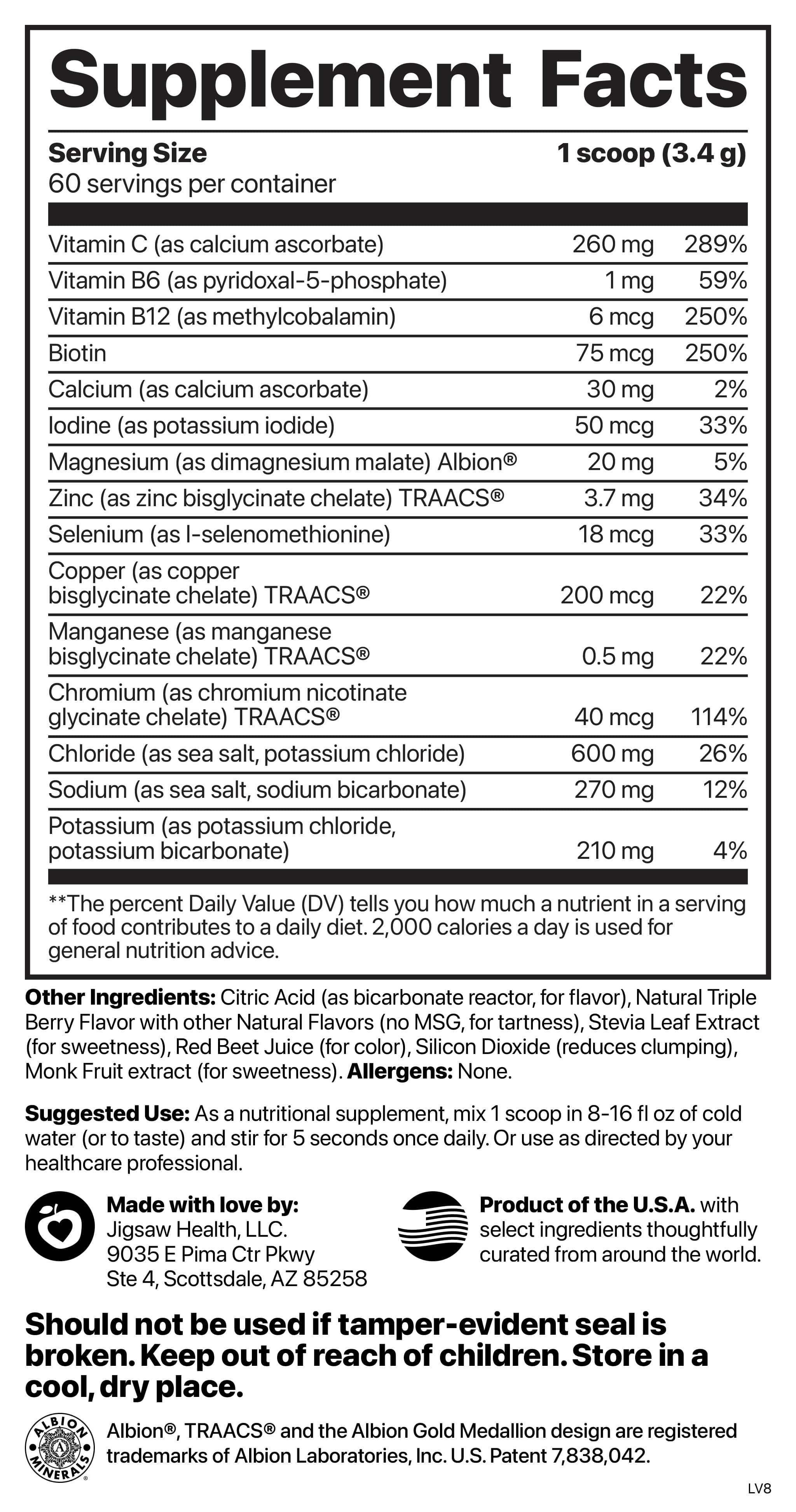 Supplement Facts Image