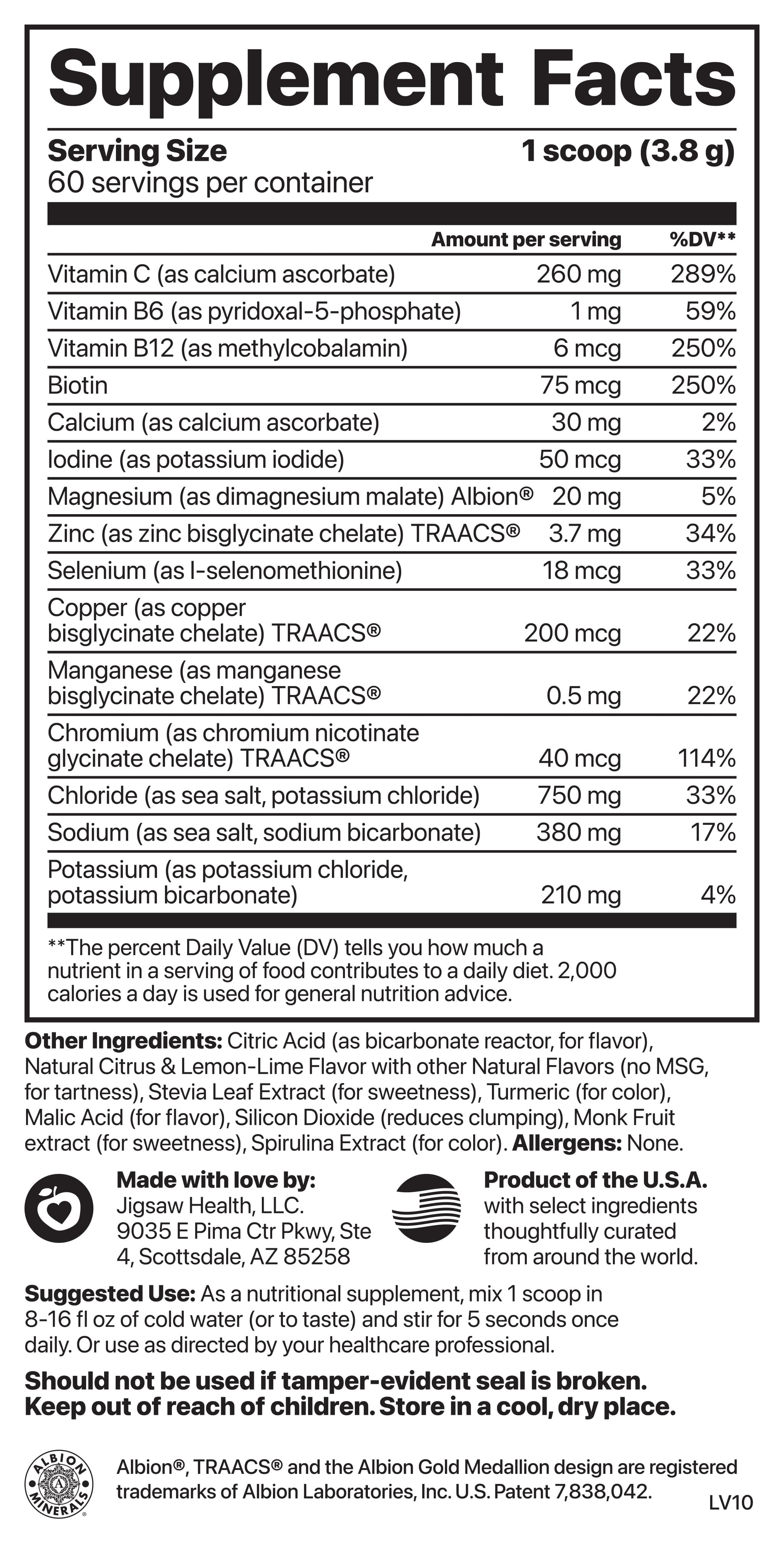 Supplement Facts Image