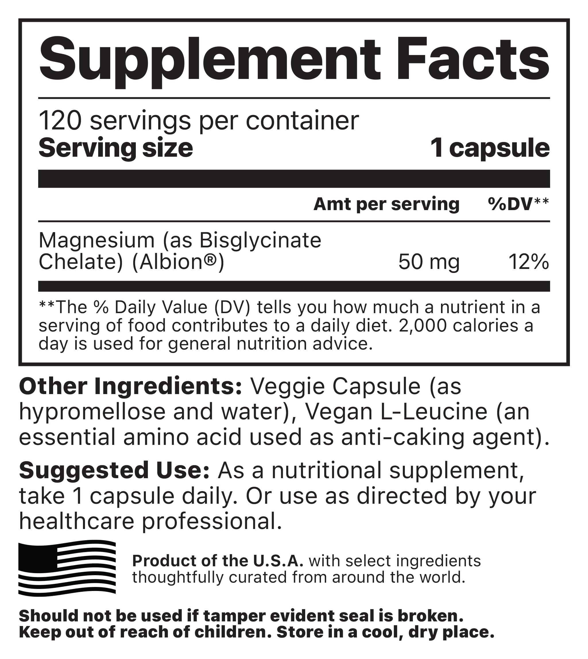 Supplement Facts Image