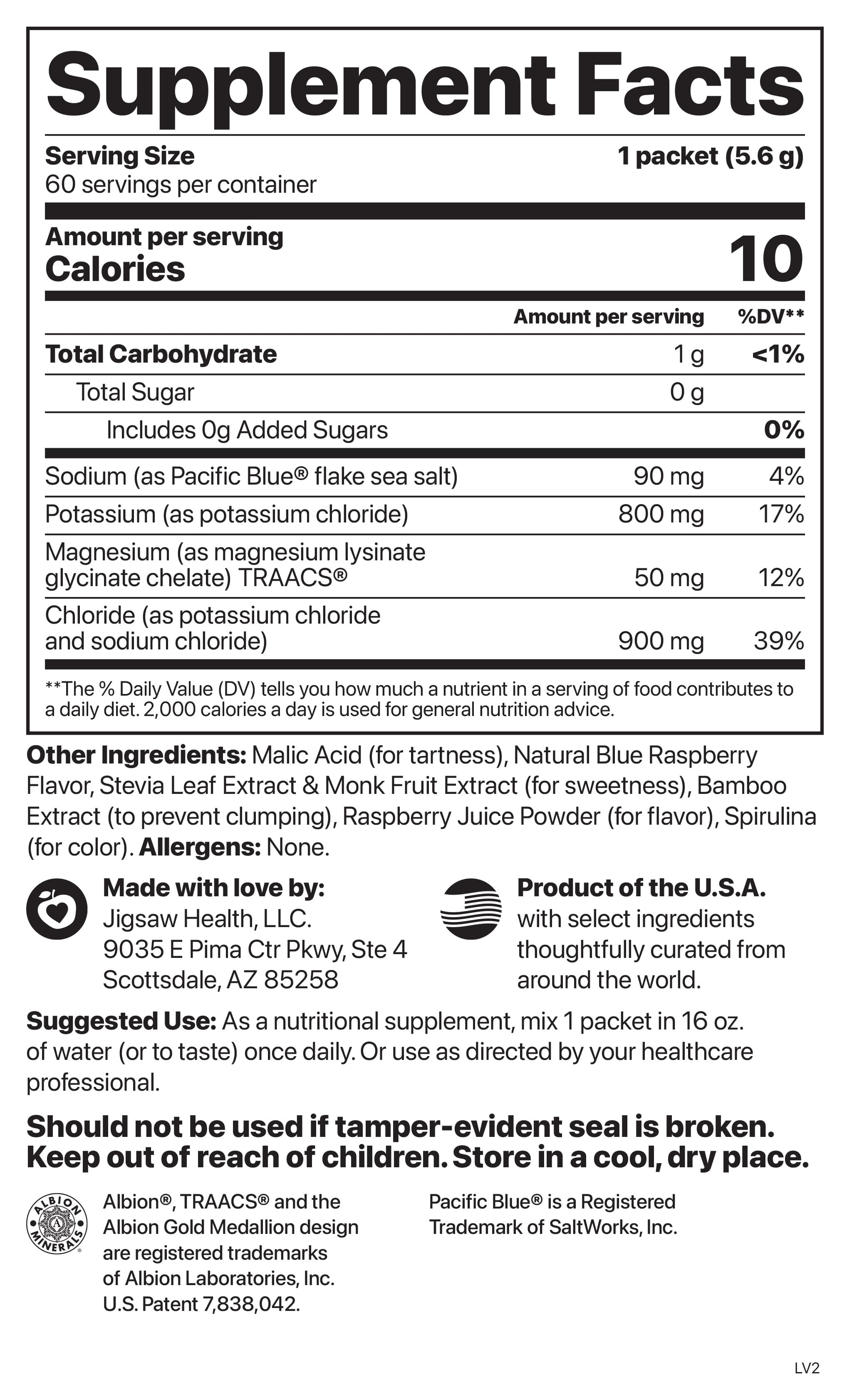 Supplement Facts Image