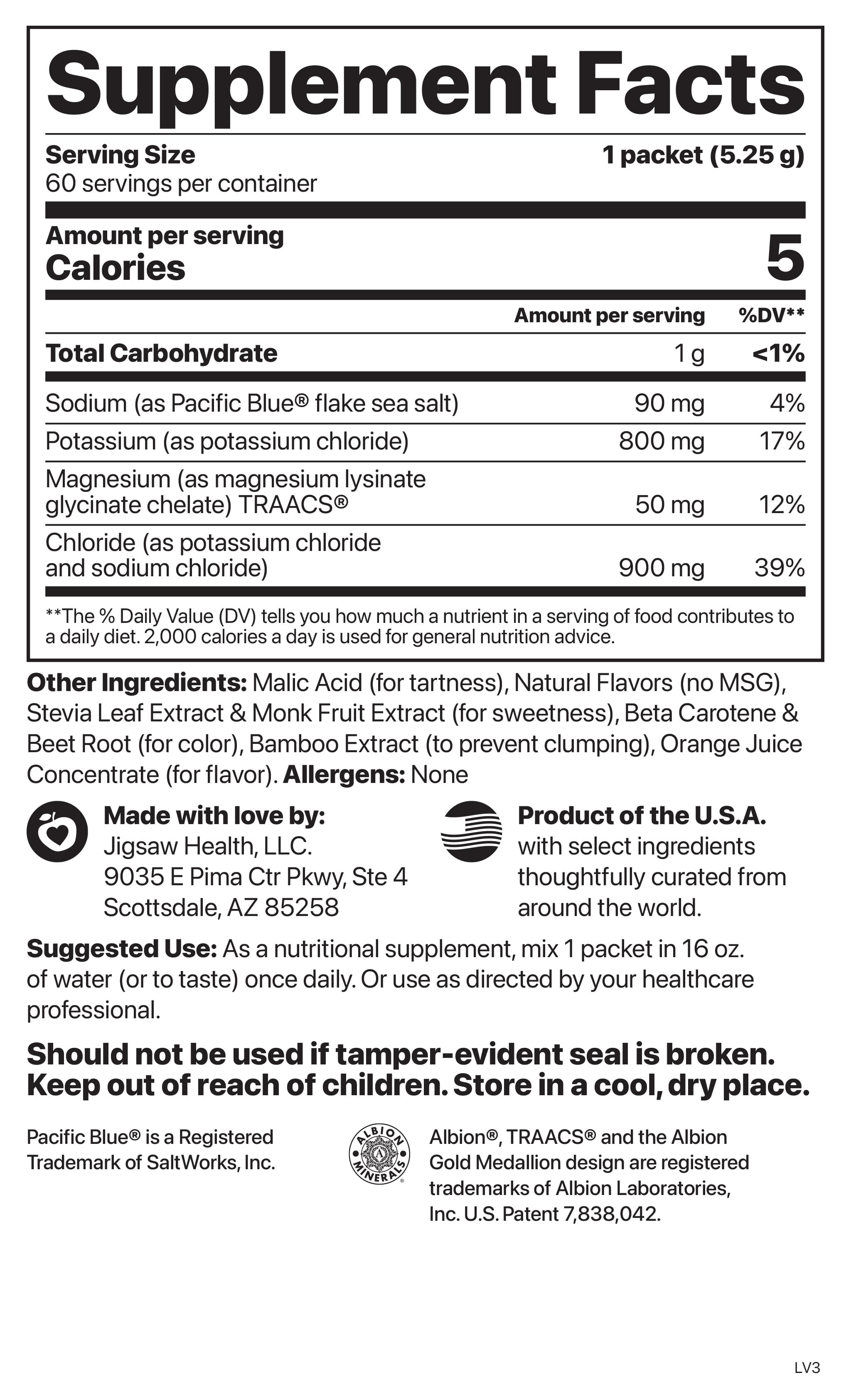 Supplement Facts Image