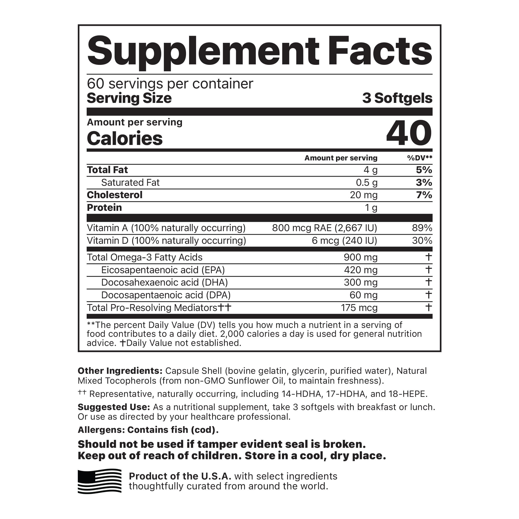 Supplement Facts image