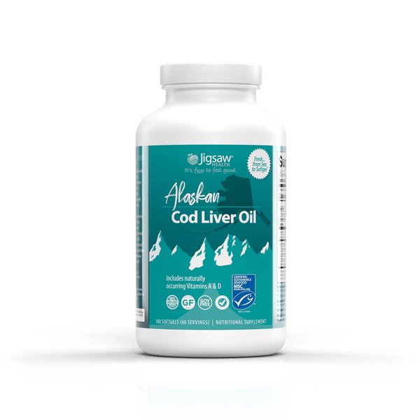 Jigsaw Alaskan Cod Liver Oil™ Softgels