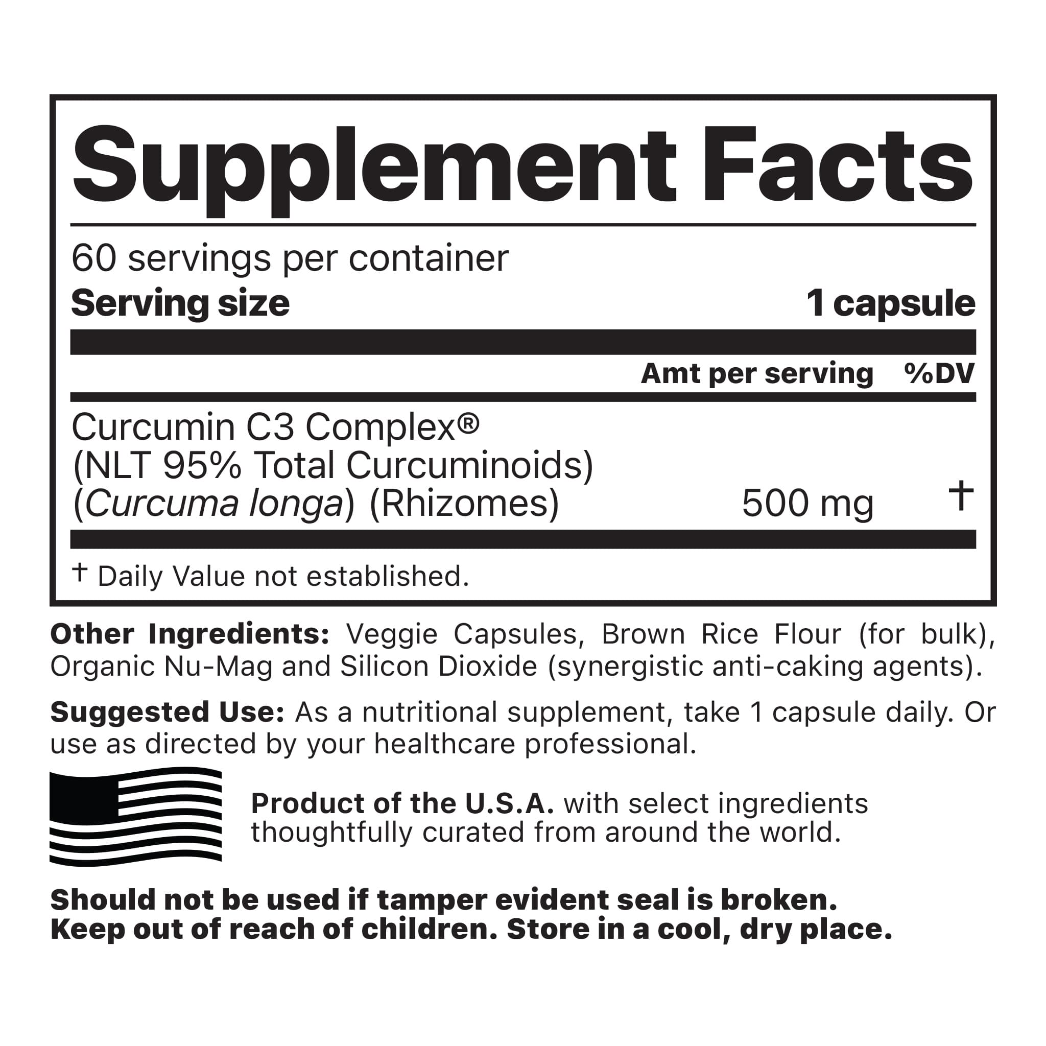 Supplement Facts image