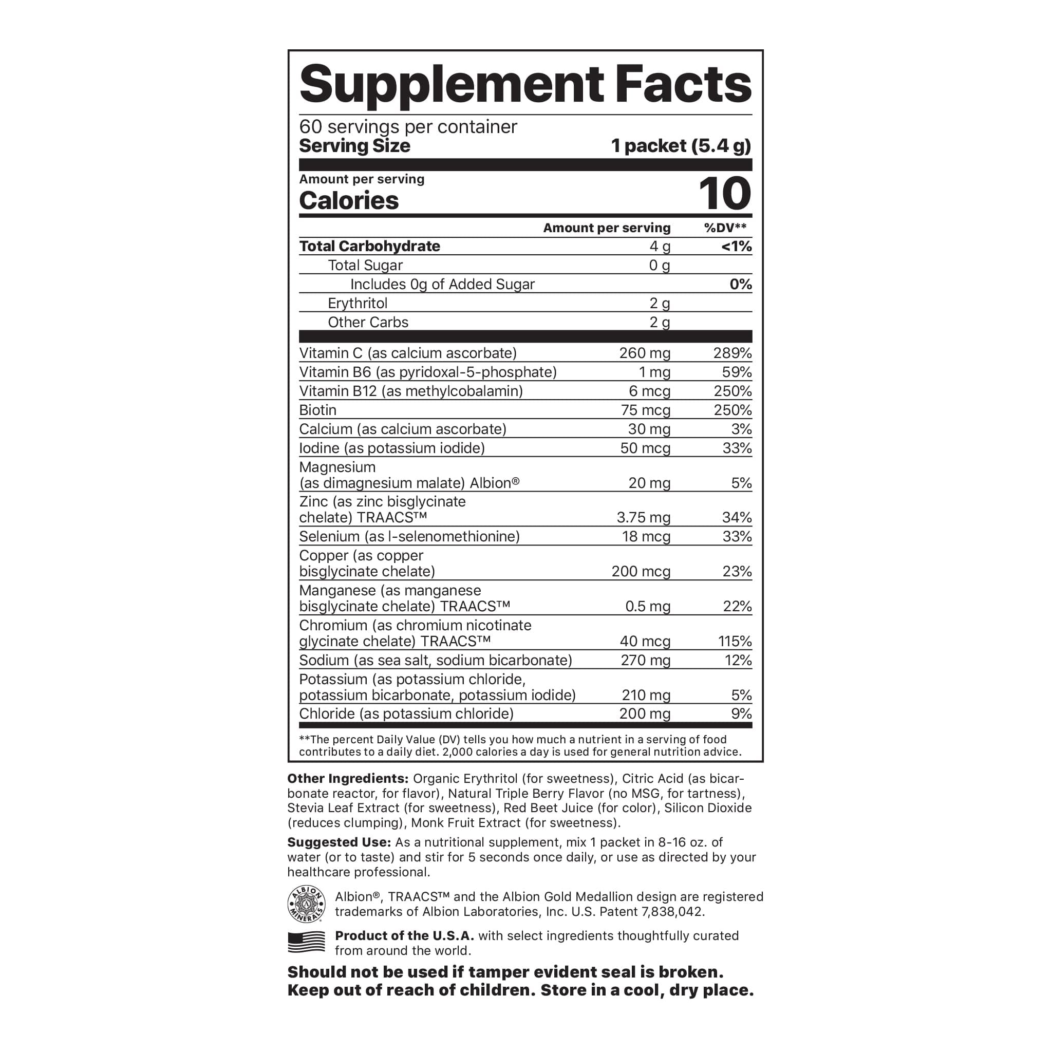 Supplement Facts Image