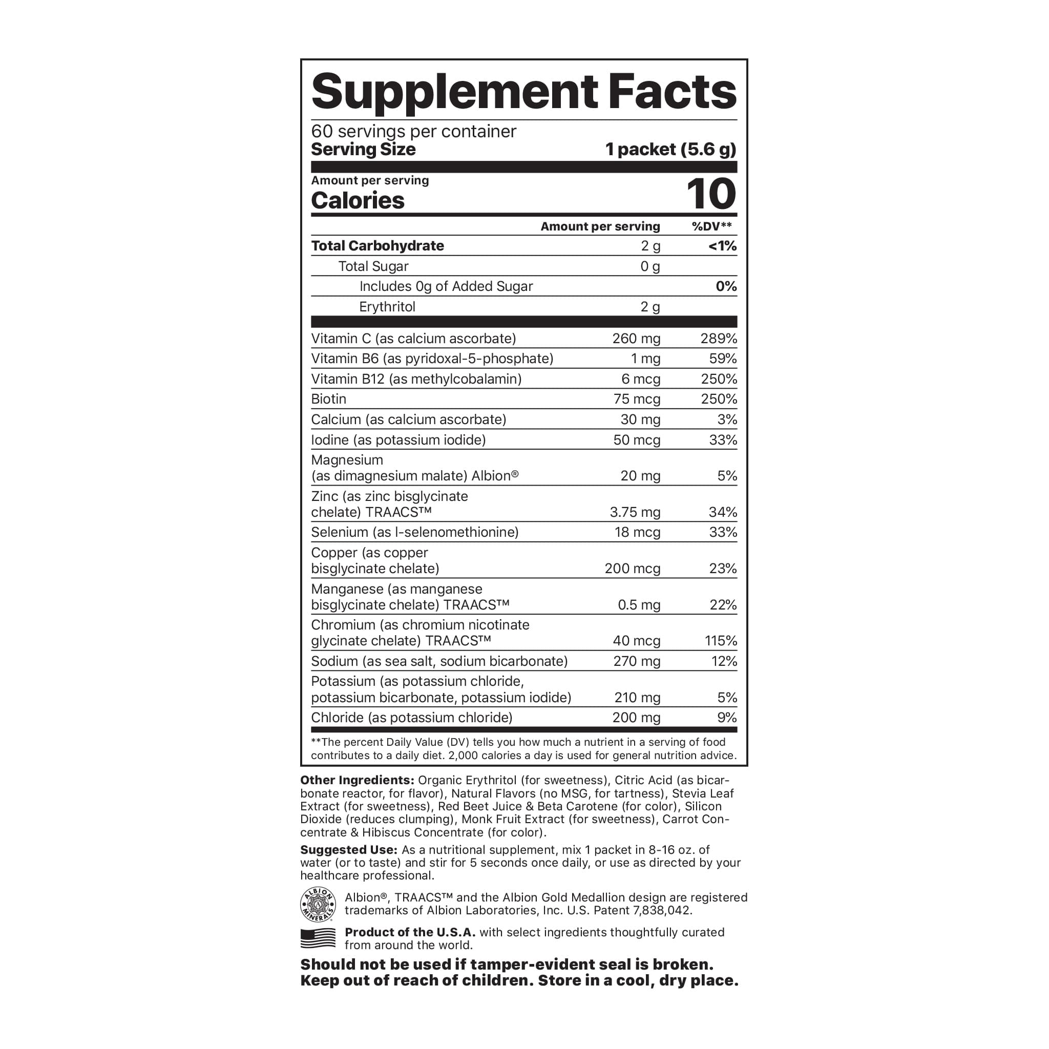 Supplement Facts Image