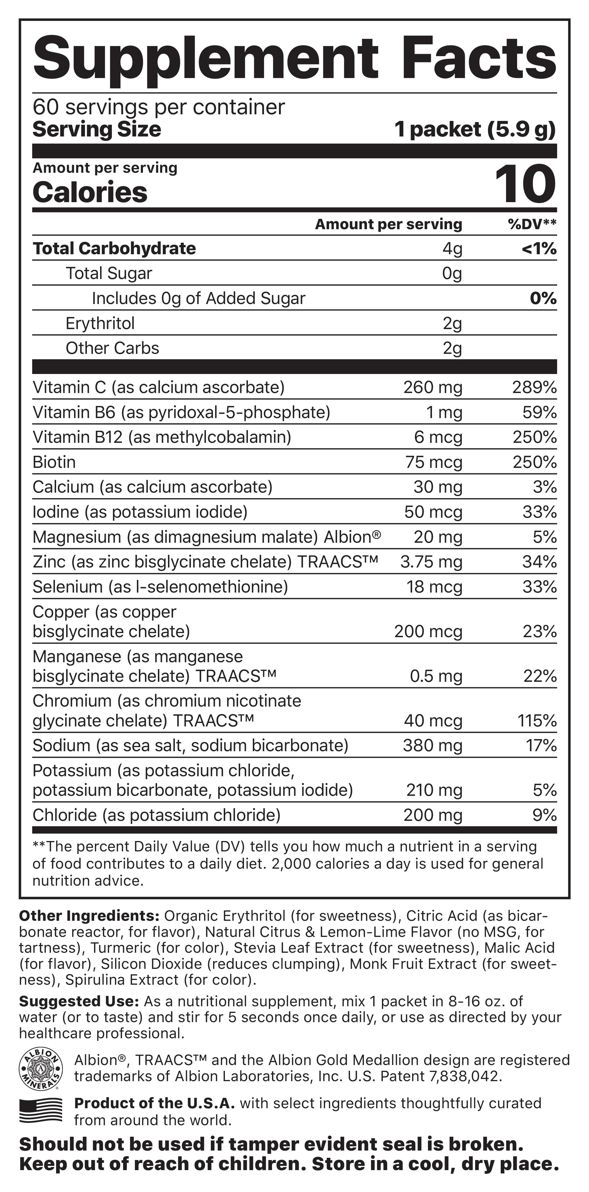 Supplement Facts Image