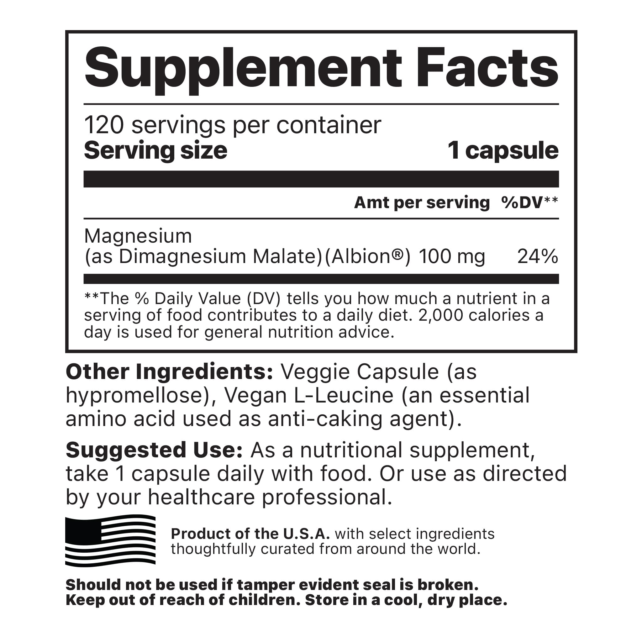 Supplement Facts Image