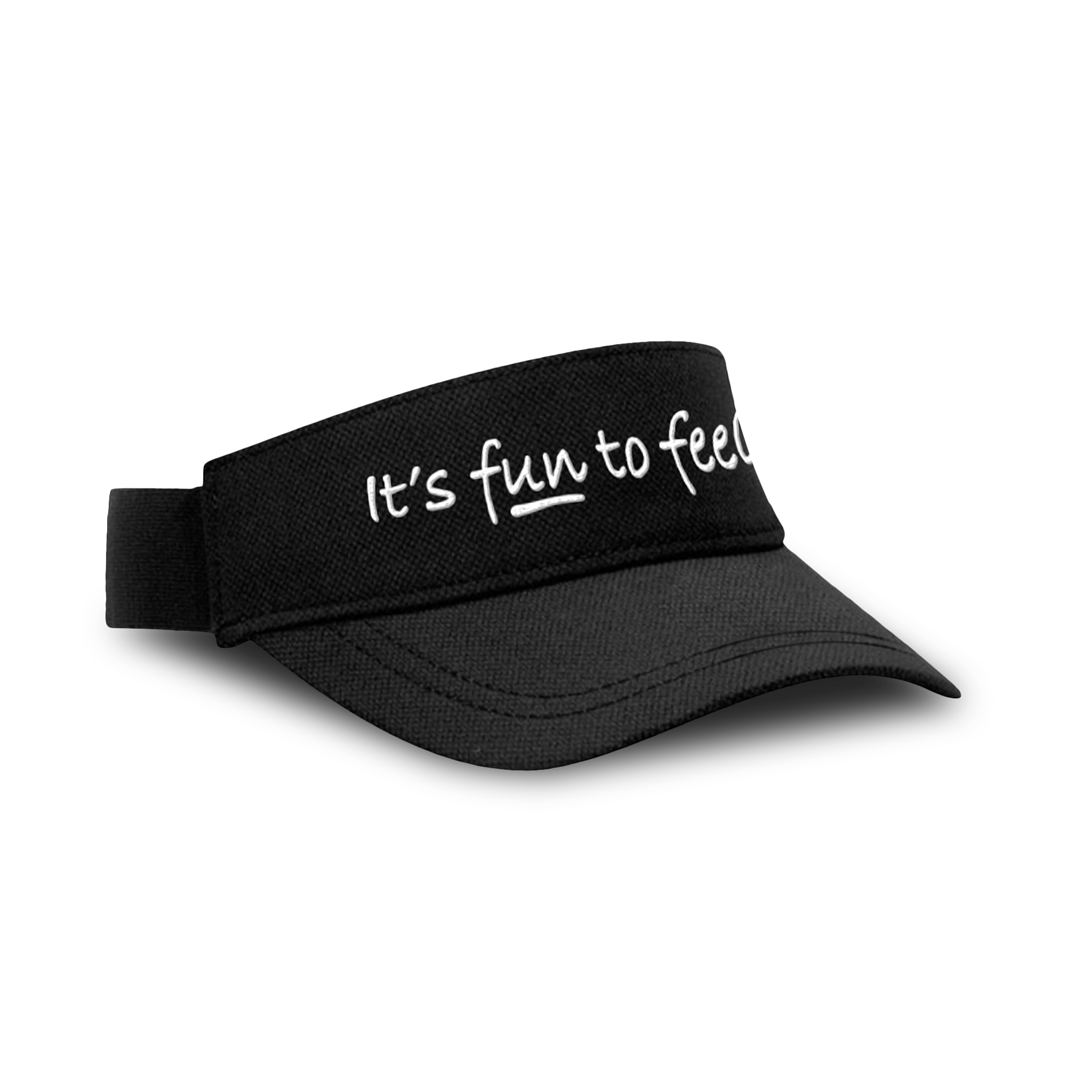 It's Fun to Feel Good Visor - Black