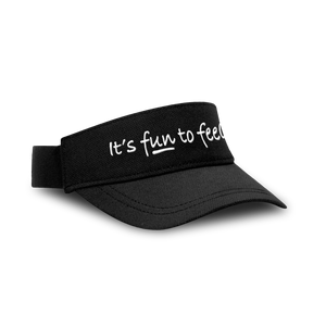 It's Fun to Feel Good Visor - Black